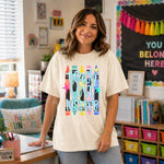 Teach Love Inspire DTF Transfer (CC)