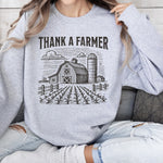 Thank a Farmer Single Color Screen V117
