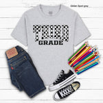 Third Grade Black Check DTF Transfer (E) (Copy)