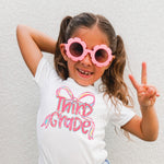 Third Grade Pink Bow DTF Transfer (E)