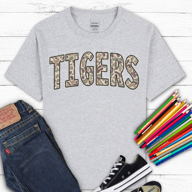 Tigers Camo DTF Transfer (E)