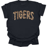 Tigers Leopard Print Mascot DTF Transfer (E)