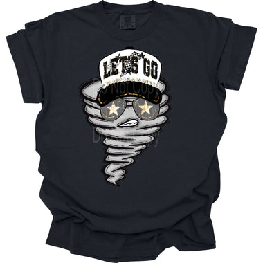 Tornado Trucker Mascot DTF Transfer (E)