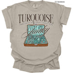 Turquoise Junky DTF Transfer (KD)