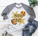 Gameday Softball Vegas Gold DTF Transfer