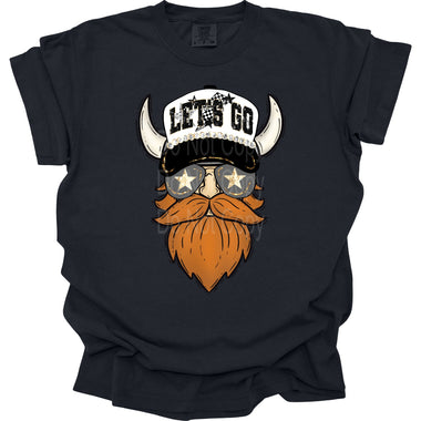 Viking Trucker Mascot DTF Transfer (E)