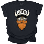 Viking Trucker Mascot DTF Transfer (E)