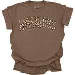 Warriors Leopard Print Mascot DTF Transfer (E)