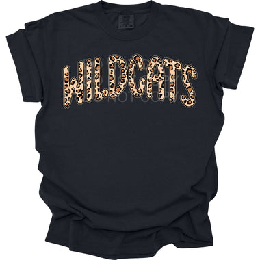 Wildcats Leopard Mascot DTF Transfer (E)