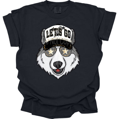 Wolf Trucker Mascot DTF Transfer (E)