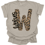Wolves Leopard Initial DTF Transfer (KI)