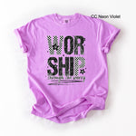 Worship Through the Worry DTF Transfer (E)