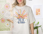 He is Risen Sun Screen Print High Heat Transfer U29