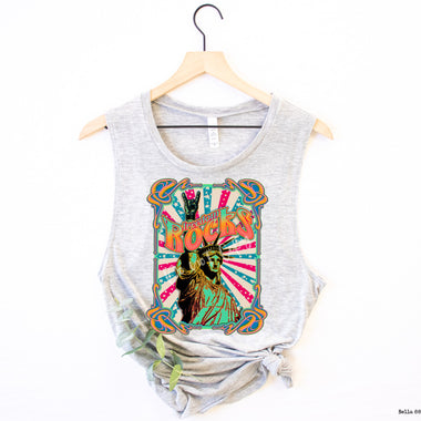 Freedom Rocks Screen Print High Heat Transfer U56