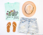 Grow in Grace Screen Print High Heat Transfer QQ86