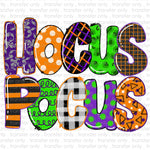 Hocus Pocus Sublimation Transfer