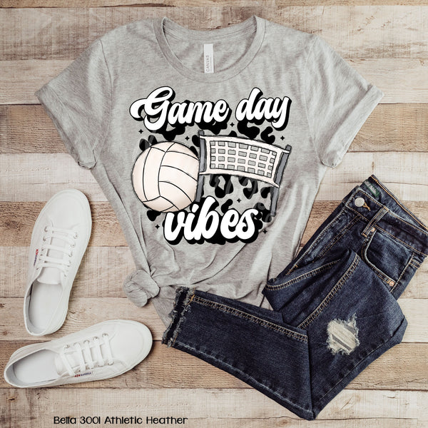 Game Day Volleyball Screen Print Transfer T163 Wills Creek Designs