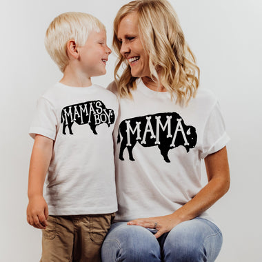 Mama Mamas Boy Screen Print Transfer B50