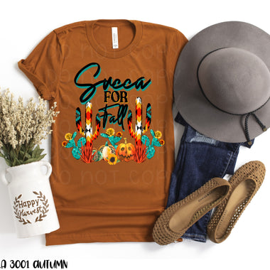 “No restocks” Succa for Fall Screen Print High Heat Transfers R41