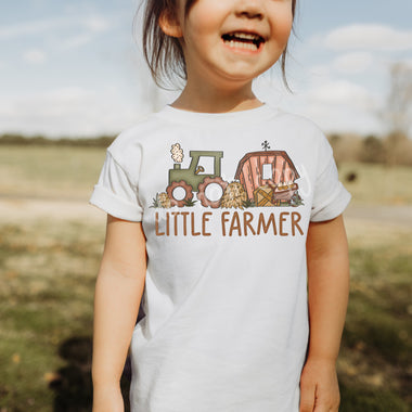 Little Farmer Toddler Screen Print Transfer V7
