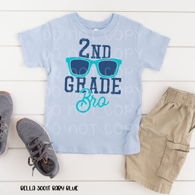 2nd Grade Bro 9” Screen Print T26
