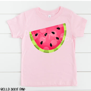 *No Restocks* Watermelon Screen Print Transfer *Toddler 8”* D15