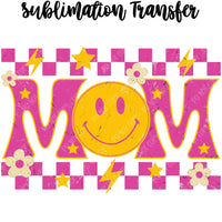 Mom Retro Sublimation Transfer