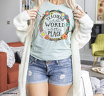 Teachers make the World Better Screen Print High Heat Transfer P41