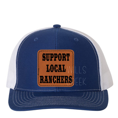 Support Local Ranchers Leather Patches *Patch Only*