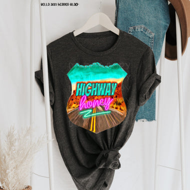 Highway Honey Screen Print High Heat Transfers Q64
