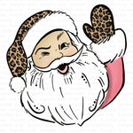 Waving Santa Sublimation Transfer