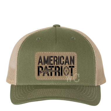 American Patriot Leather Patches *Patch Only*