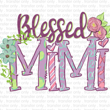 Blessed MiMi Sublimation Transfer