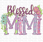 Blessed MiMi Sublimation Transfer