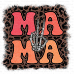 Mama Rock Hands Sublimation Transfer