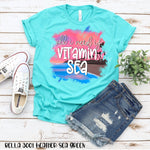 Vitamin Sea Screen Print Transfer *High Heat* U13