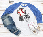 "No restocks" Let the Field Be Joyful Baseball Screen Print Transfer *High Heat* Q50