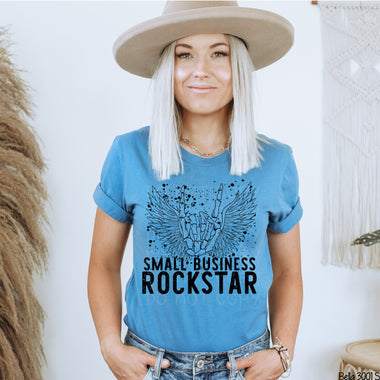 Small Business Rockstar Screen Print Transfer V36