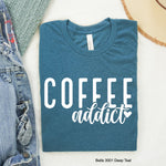 Coffee Addict Screen Print Transfer V134