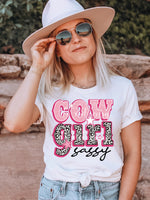 Cowgirl Sassy Screen Print High Heat Transfer V164