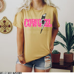 Cowgirl Bolt Screen Print High Heat Transfer T56