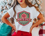 North Pole University Screen Print High Heat Transfer W77