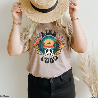 Kind is Cool Screen Print High Heat Transfer V95