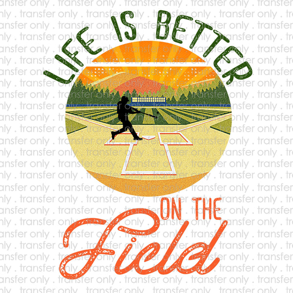 Life is Better at the Field Sublimation Transfer