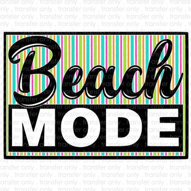 Beach Mode Sublimation Transfer