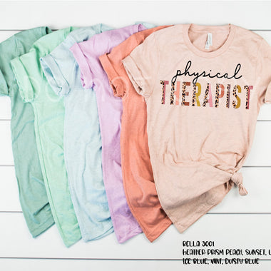 Physical Therapist Screen Print High Heat Transfer W18