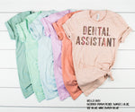 Dental Assistant Screen Print High Heat Transfer T52