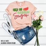 *No Restocks* High on Watermelon Sugar Screen Print Transfer *High Heat* W115