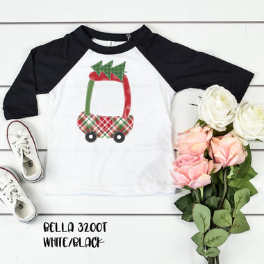 "No Restocks"Christmas Coupe Toddler Screen Print Transfers T56