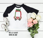 "No Restocks"Christmas Coupe Toddler Screen Print Transfers T56